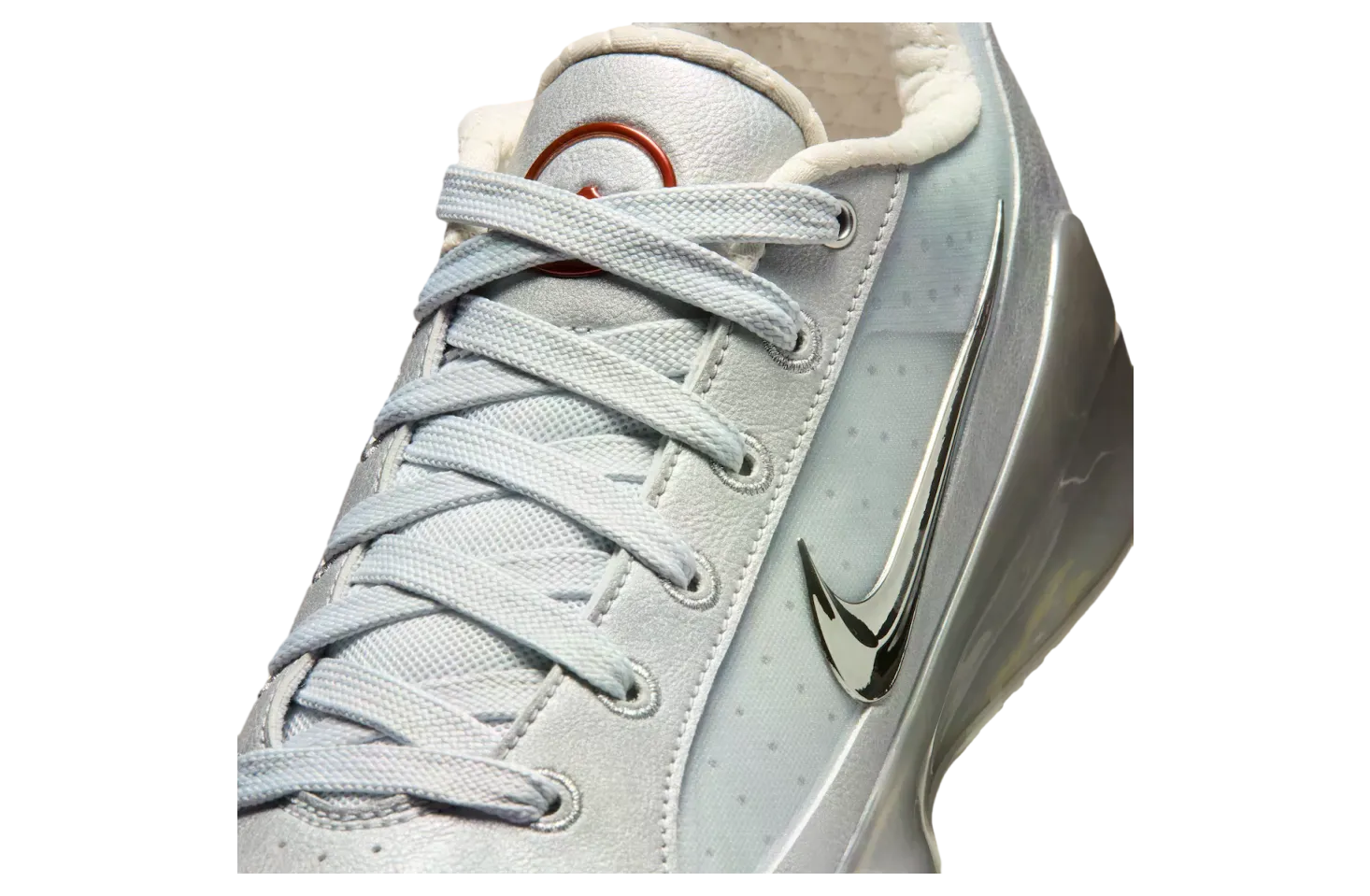 juju watkins x nike lebron nxxt gen silver lining metallic silver light crimson 5