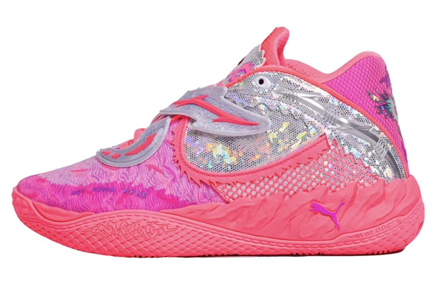 lamelo ball x puma mb 05 pink