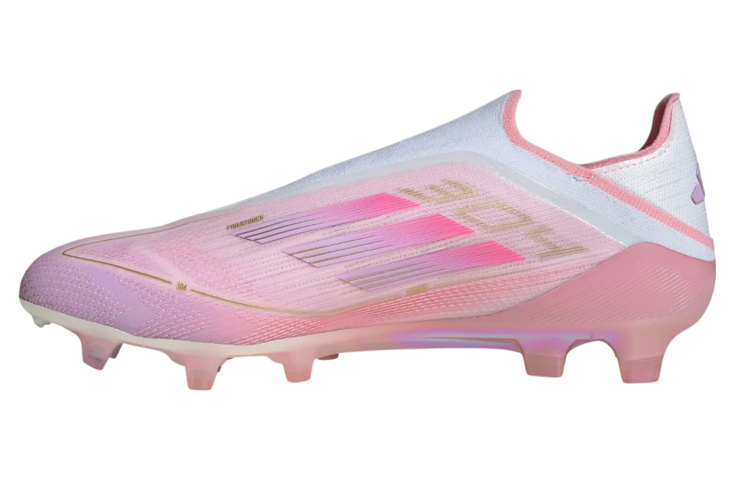 lamine yamal x adidas f50 clear pink purple glow 2