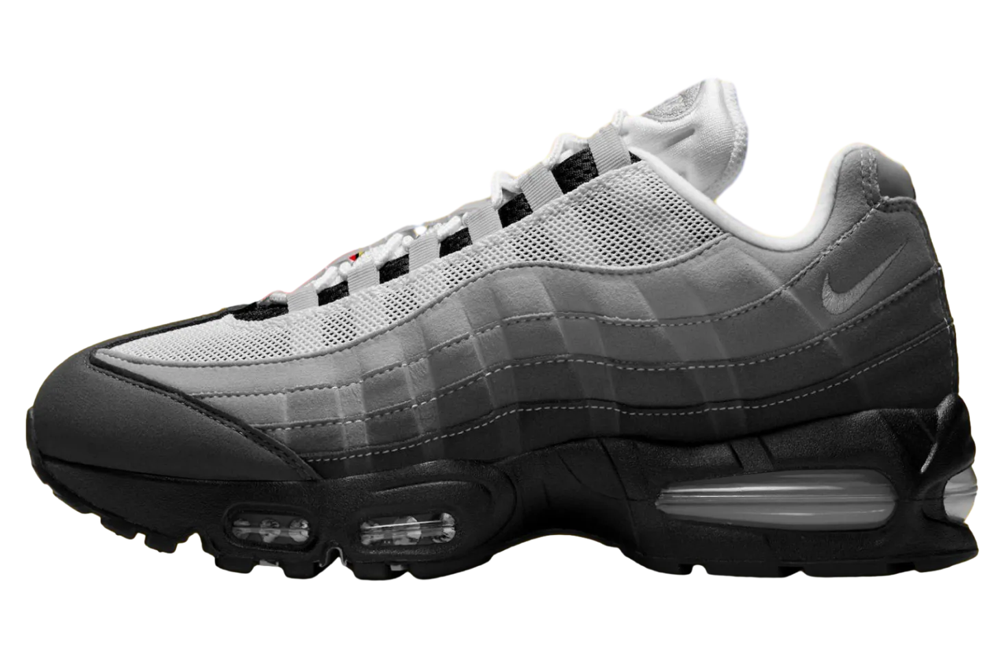 lego x nike air max 95 black metallic silver