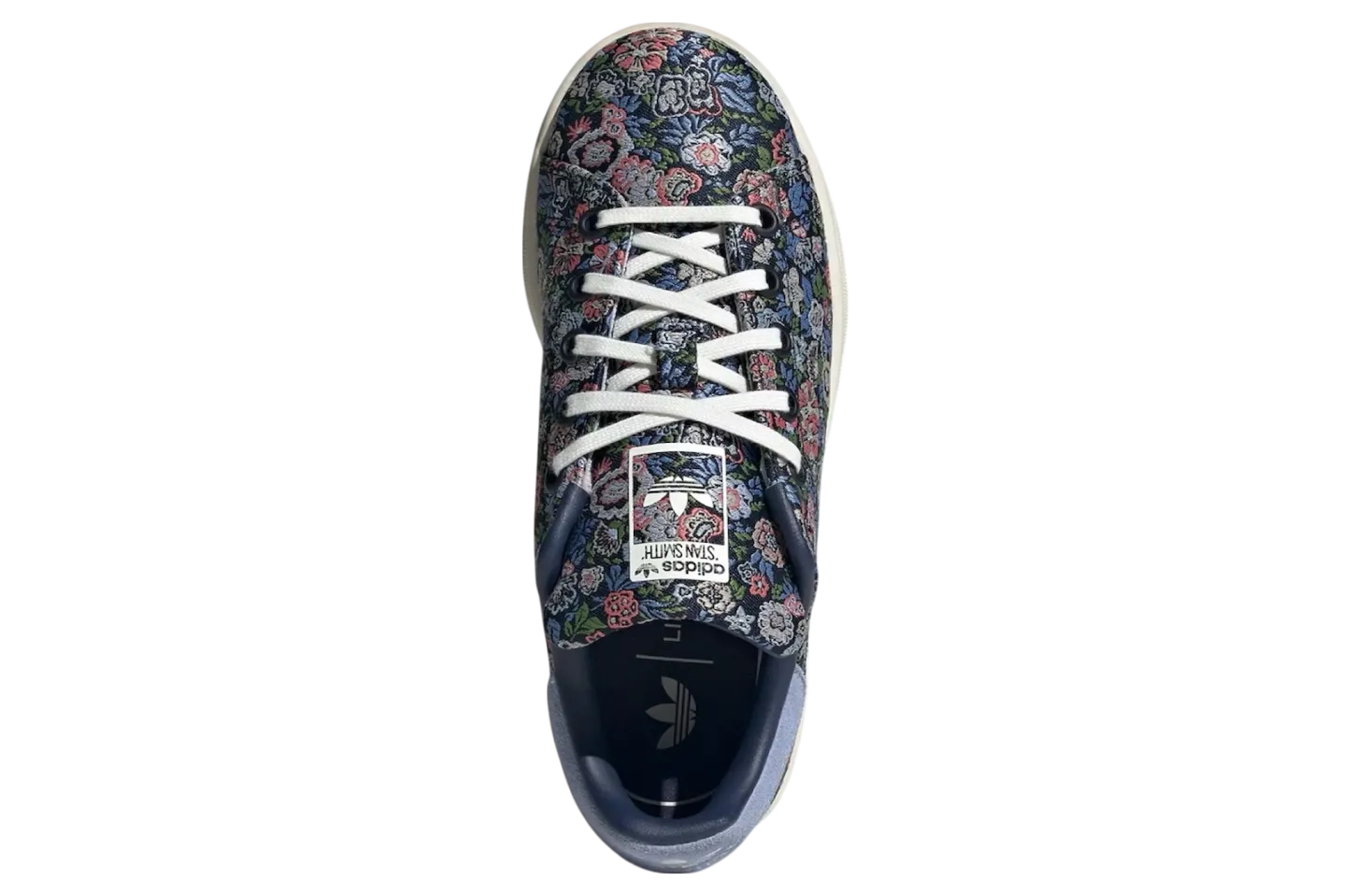 liberty london x adidas stan smith floral navy 2