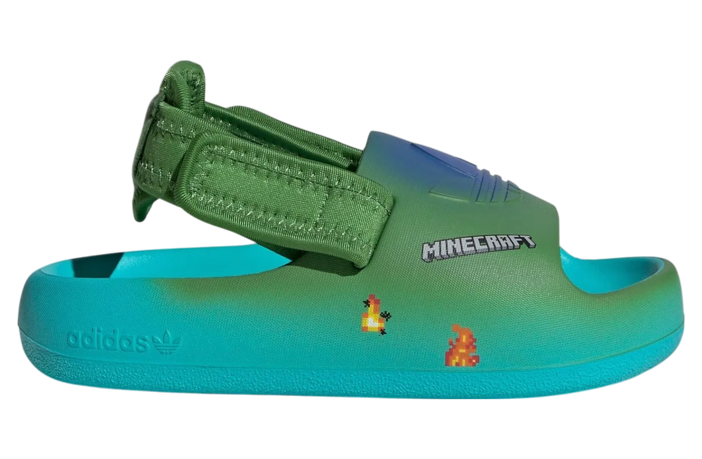 minecraft x adidas adifom adilette supplier colour
