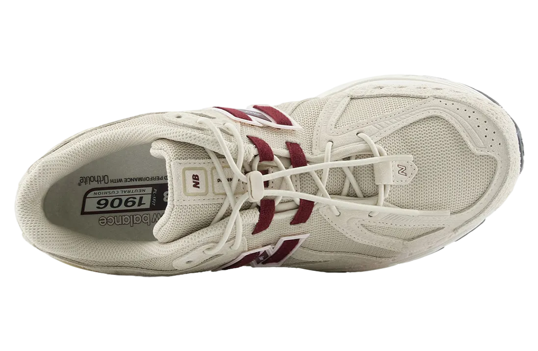 new balance 1906r beige maroon pink 4