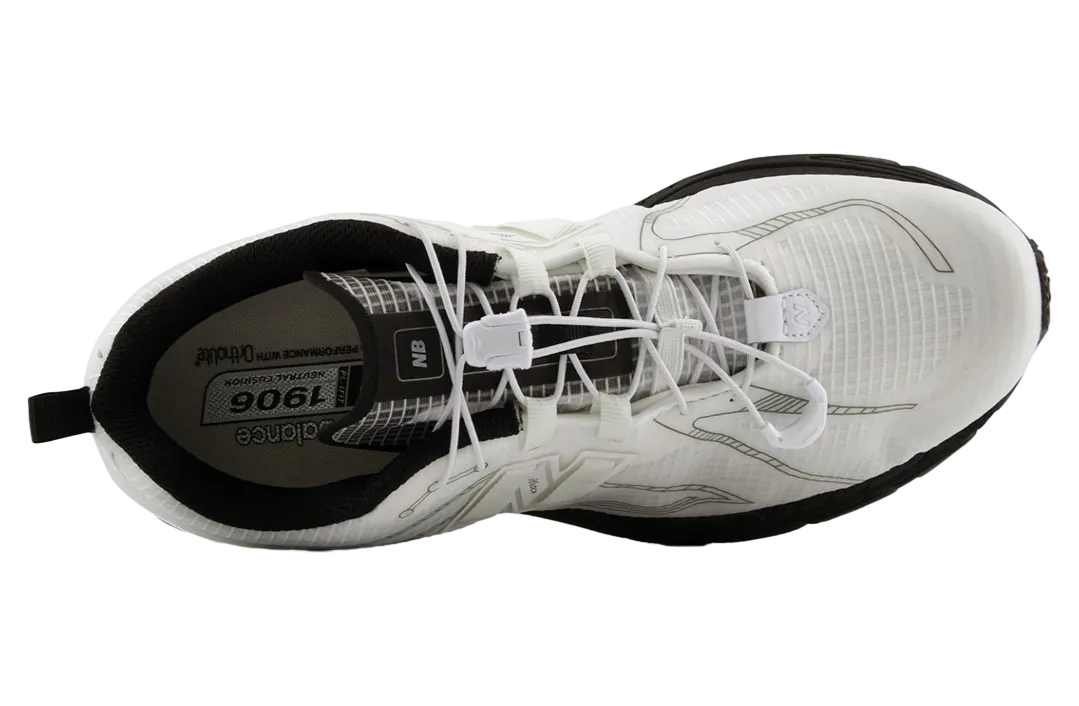 new balance 1906r white black 3