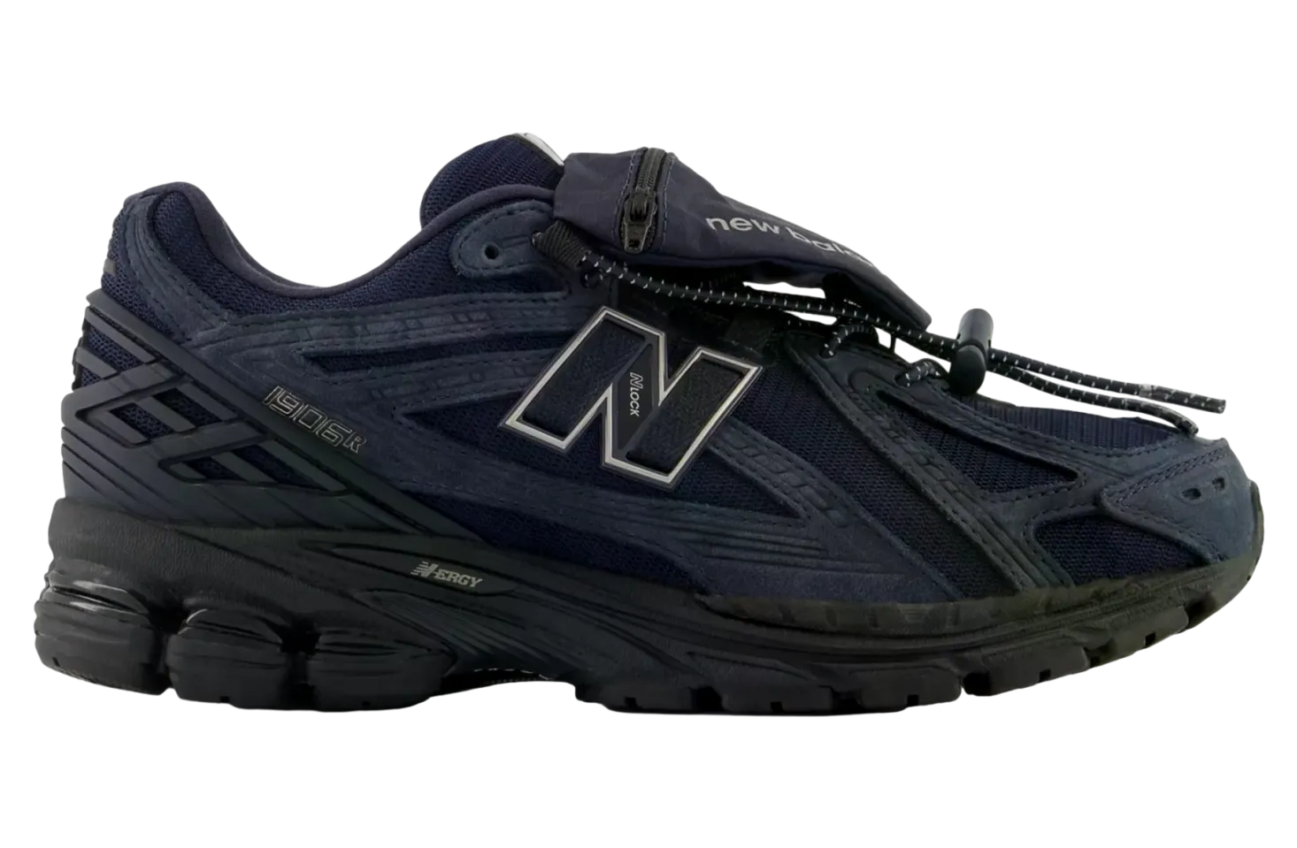 new balance 1906u black black white 2