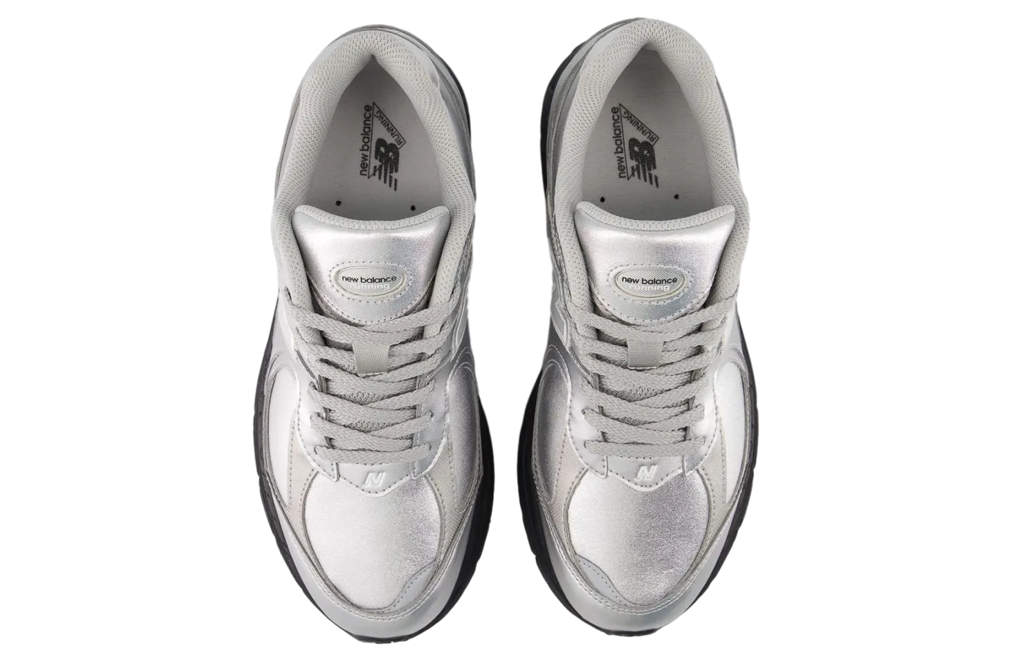 new balance 2002r metallic silver black 3