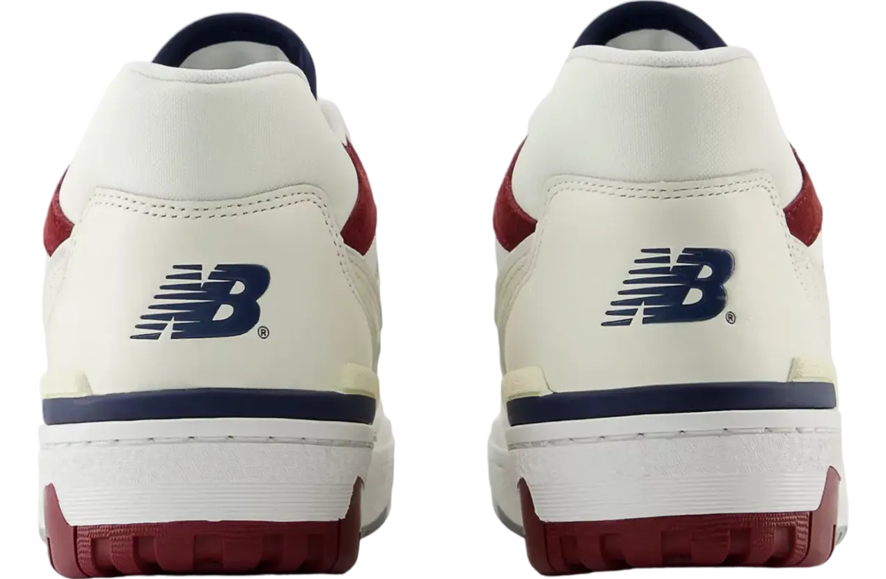 new balance 550 suede toe burgundy navy 3