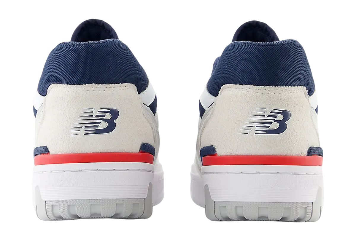 new balance 550 white red navy 3