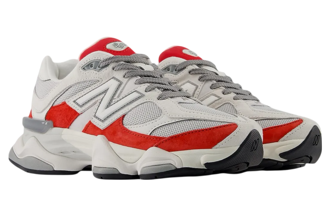 new balance 9060 white red 0