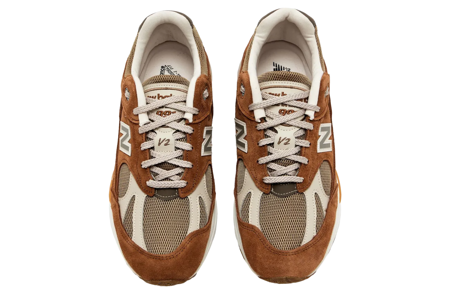 new balance 991v2 caramel cafe dijon 1