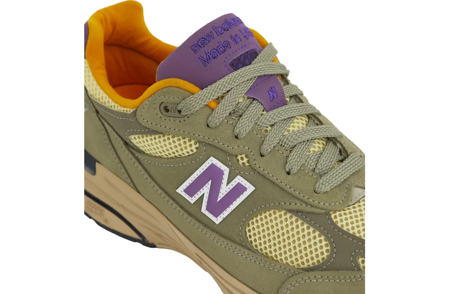 new balance 993 made in usa olive leaf 4