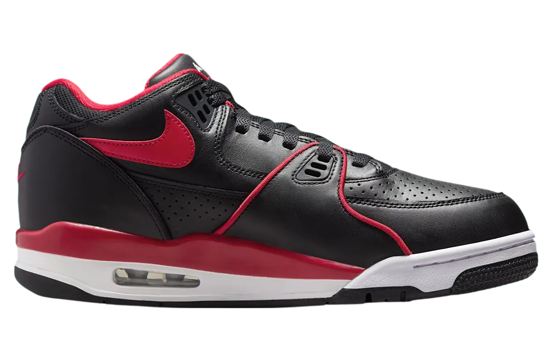 nike air flight 89 low black gym red 0