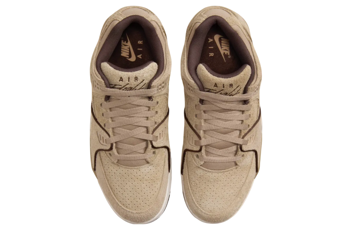 nike air flight 89 low khaki suede 2