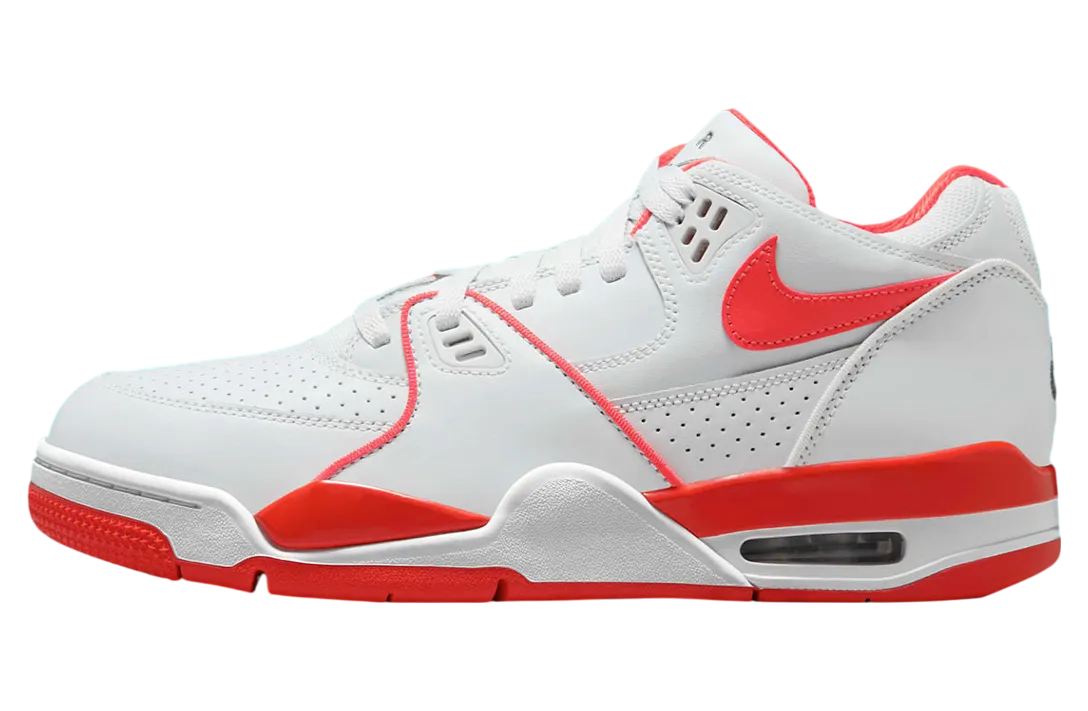 nike air flight 89 low white crimson