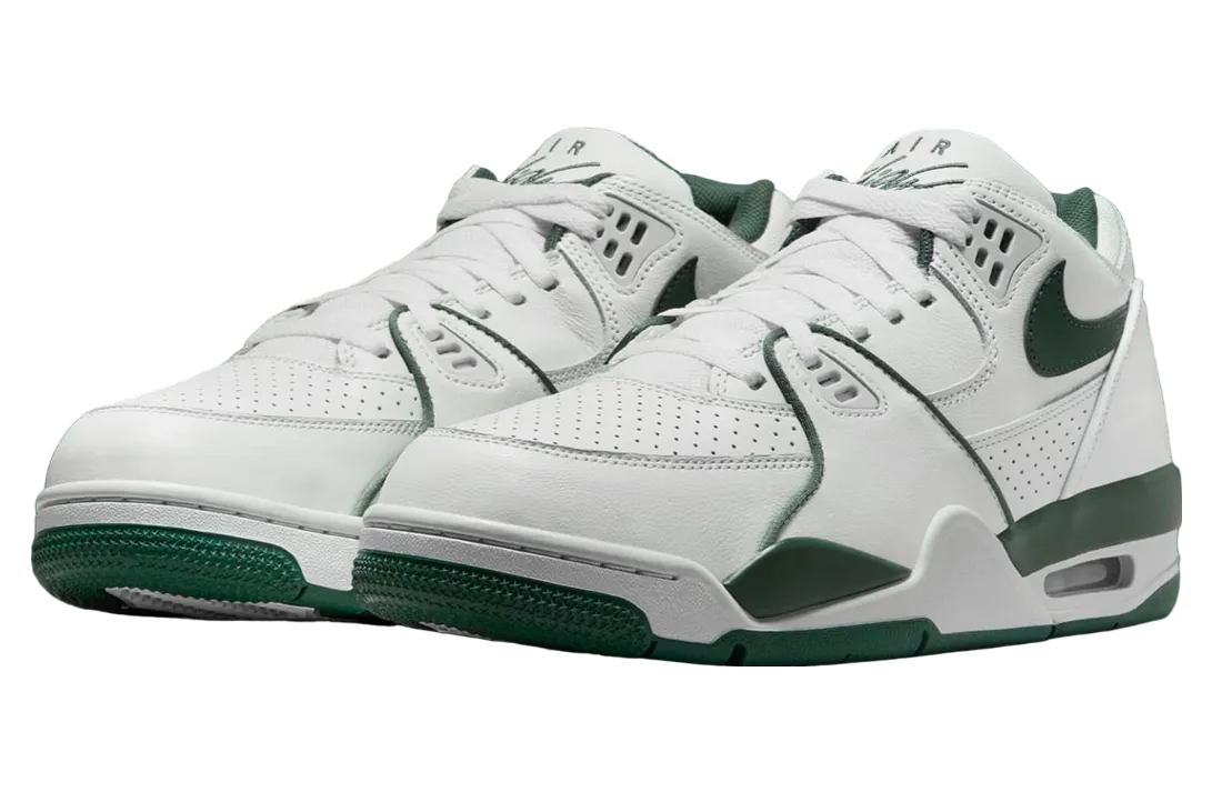 nike air flight 89 low white gorge green 0