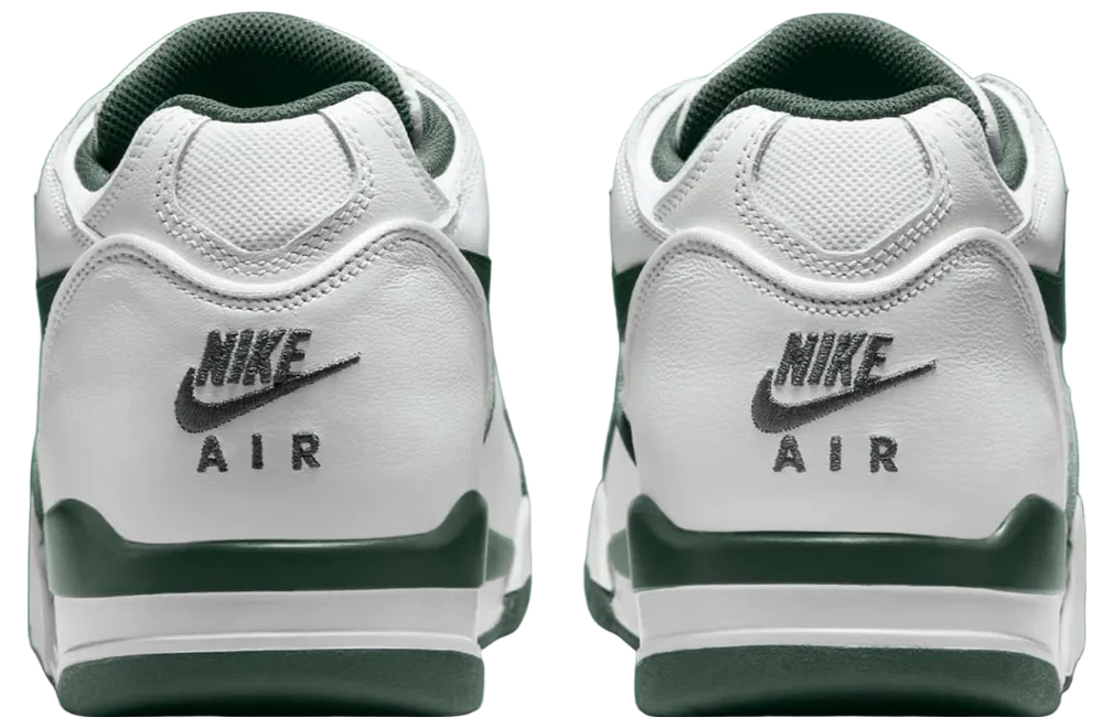 nike air flight 89 low white gorge green 3