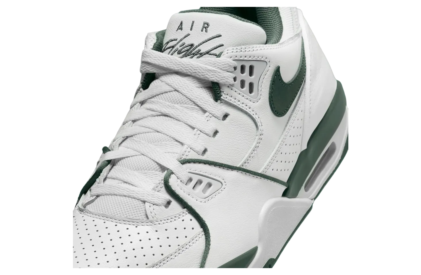 nike air flight 89 low white gorge green 5