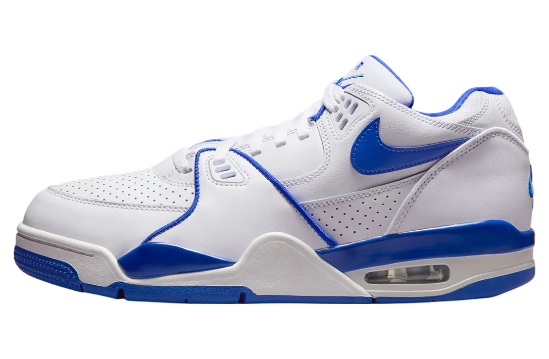 nike air flight 89 low white hyper royal