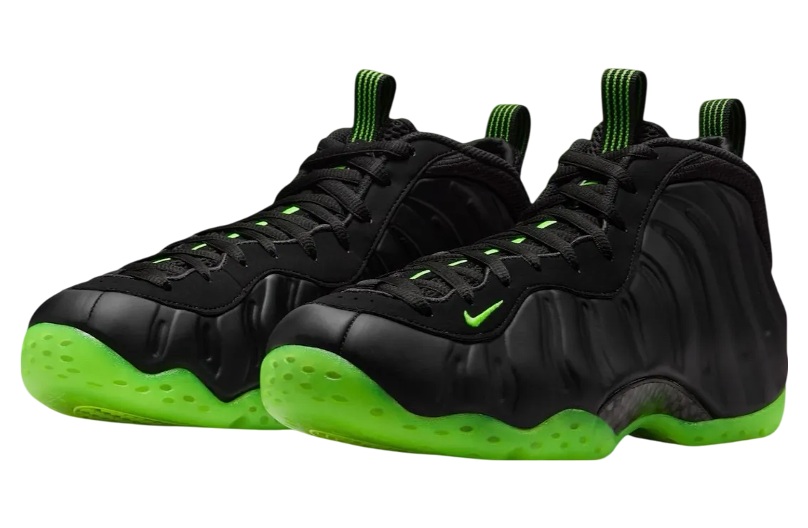 nike air foamposite one black volt 0