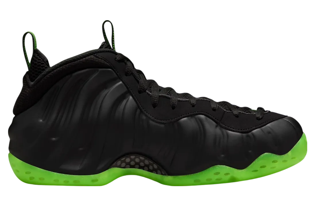 nike air foamposite one black volt 3