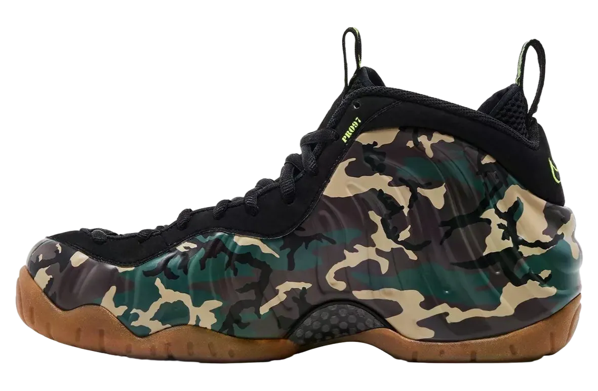 nike air foamposite pro green camo 1