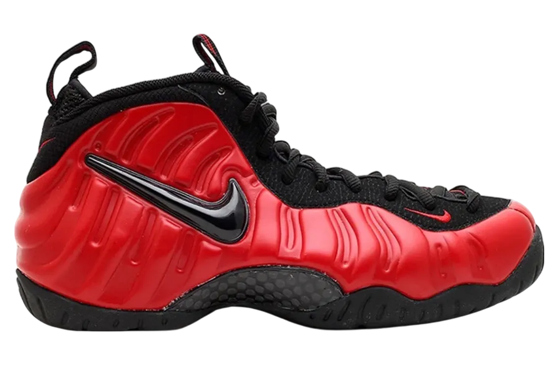 nike air foamposite pro gym red black