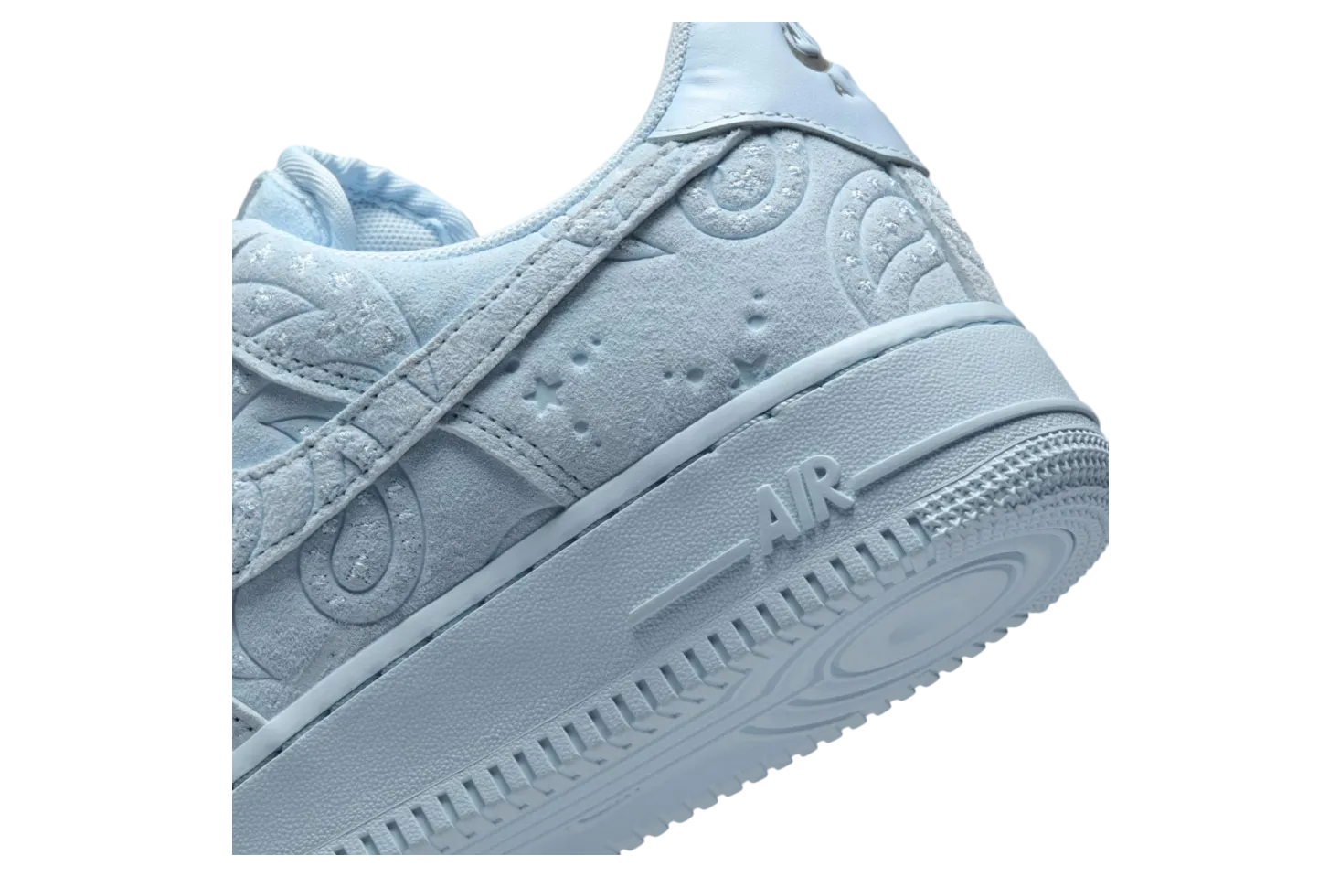 nike air force 1 hydrogen blue metallic silver 7