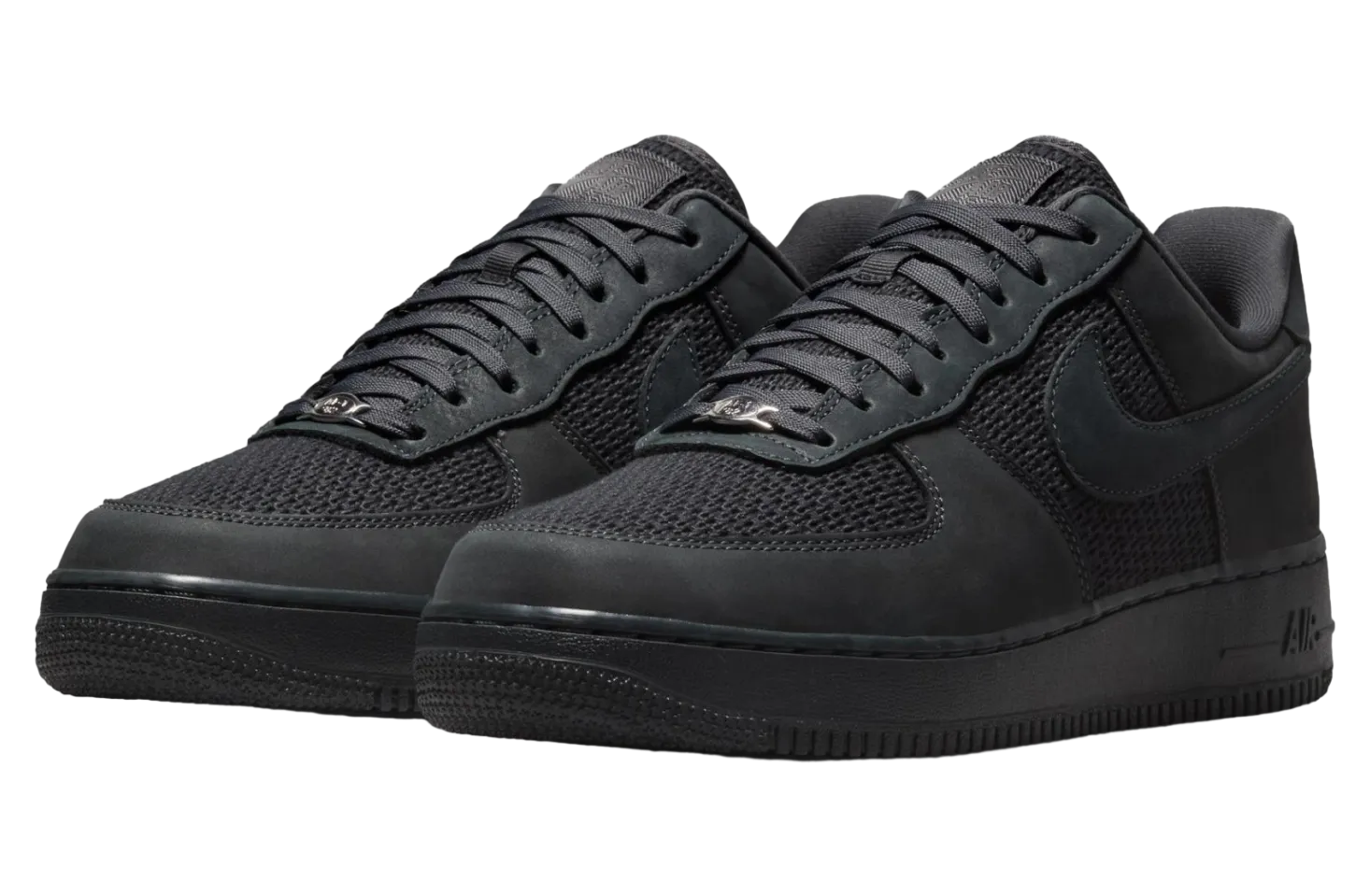 nike air force 1 low anthracite black 0