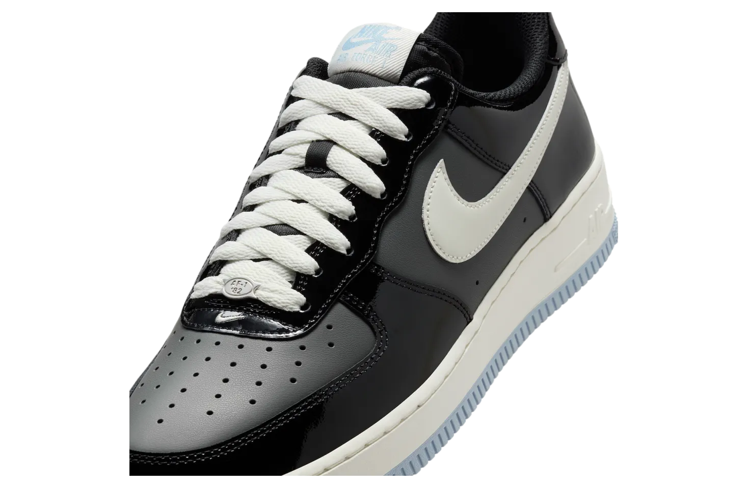 nike air force 1 low black armory blue 5