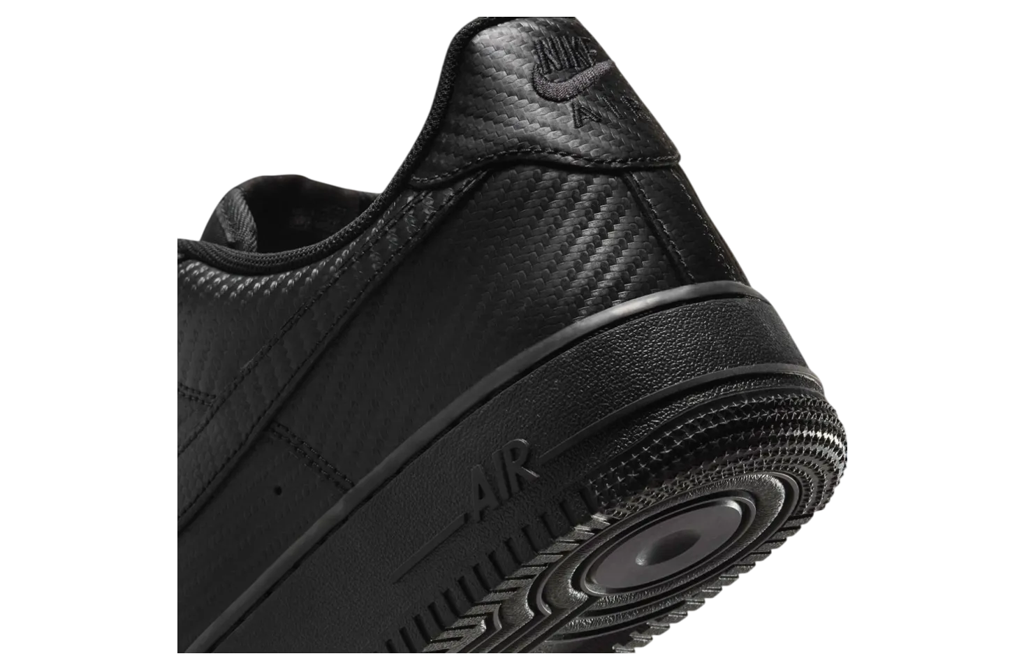 nike air force 1 low black carbon fiber 6