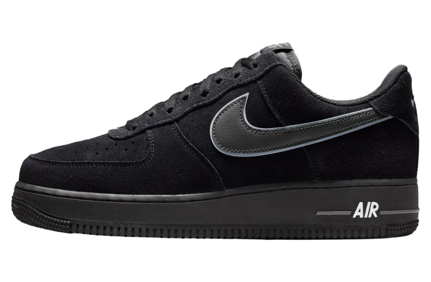 nike air force 1 low black iron grey