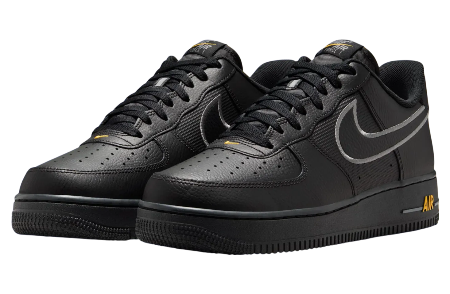 nike air force 1 low black laser orange 0