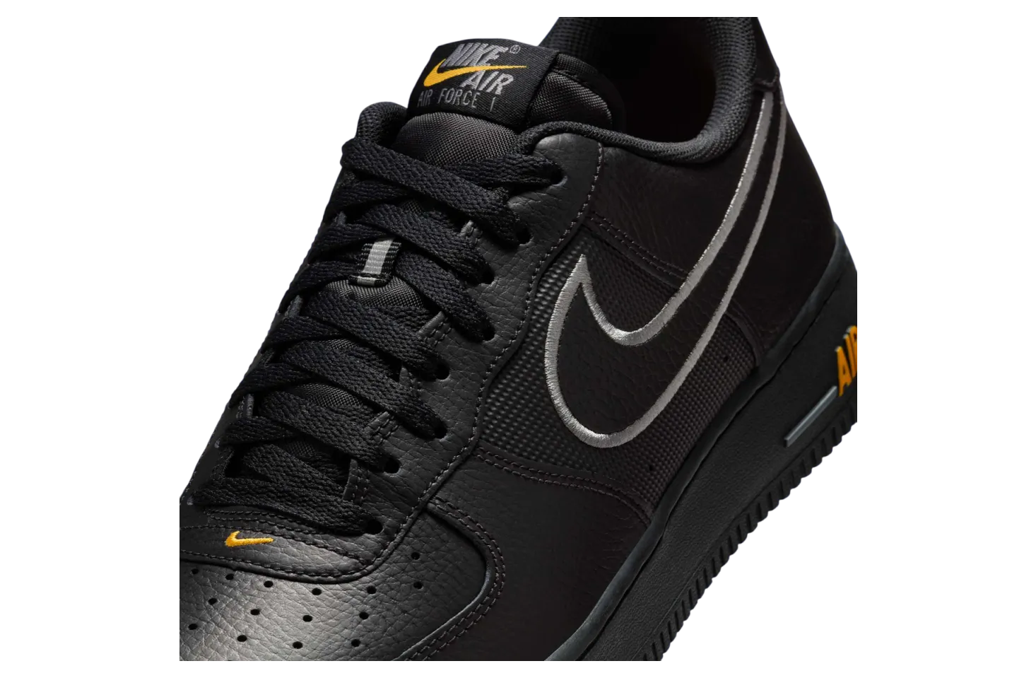 nike air force 1 low black laser orange 5