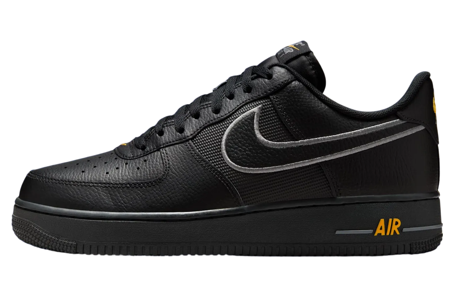 nike air force 1 low black laser orange