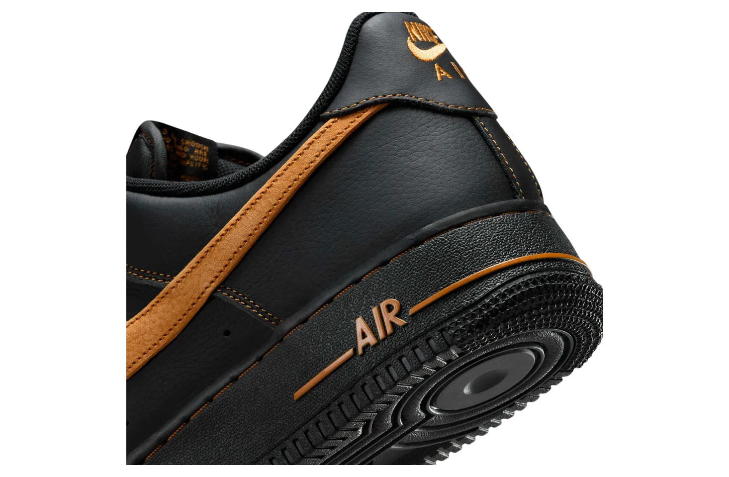 nike air force 1 low black tan 1 5