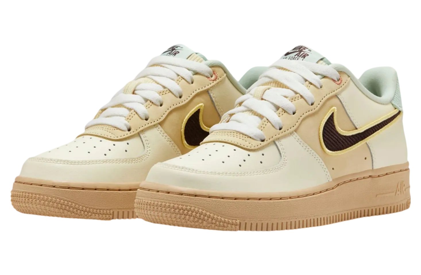 nike air force 1 low coconut milk baroque brown 0