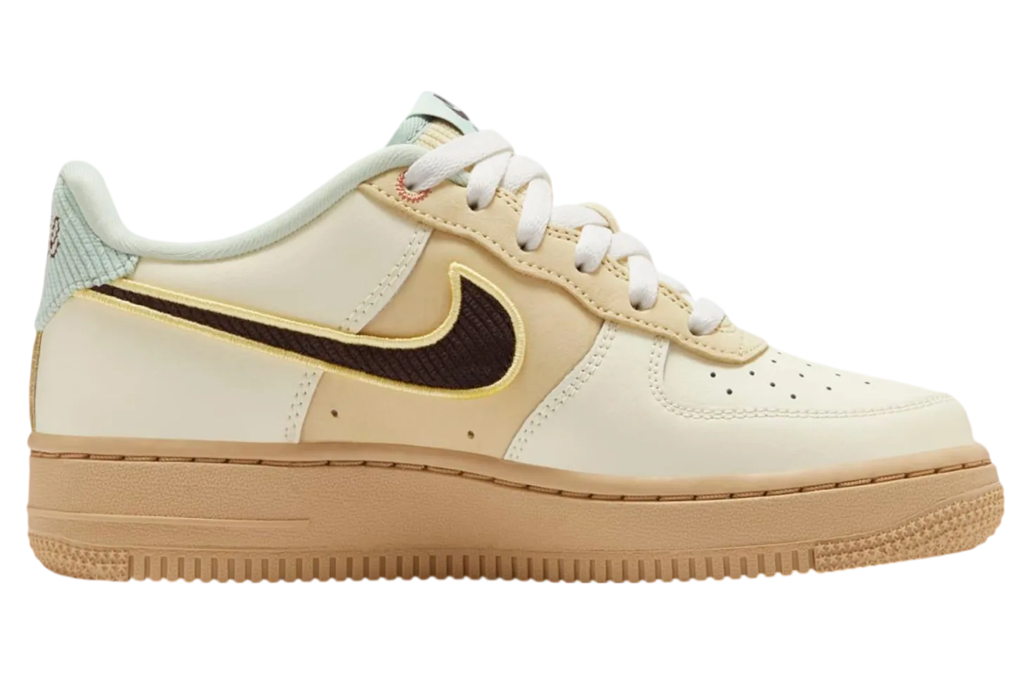 nike air force 1 low coconut milk baroque brown 1