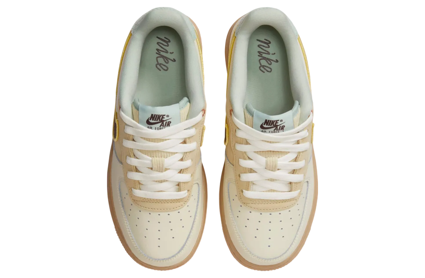 nike air force 1 low coconut milk baroque brown 2