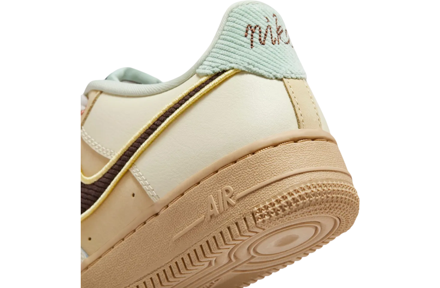 nike air force 1 low coconut milk baroque brown 6