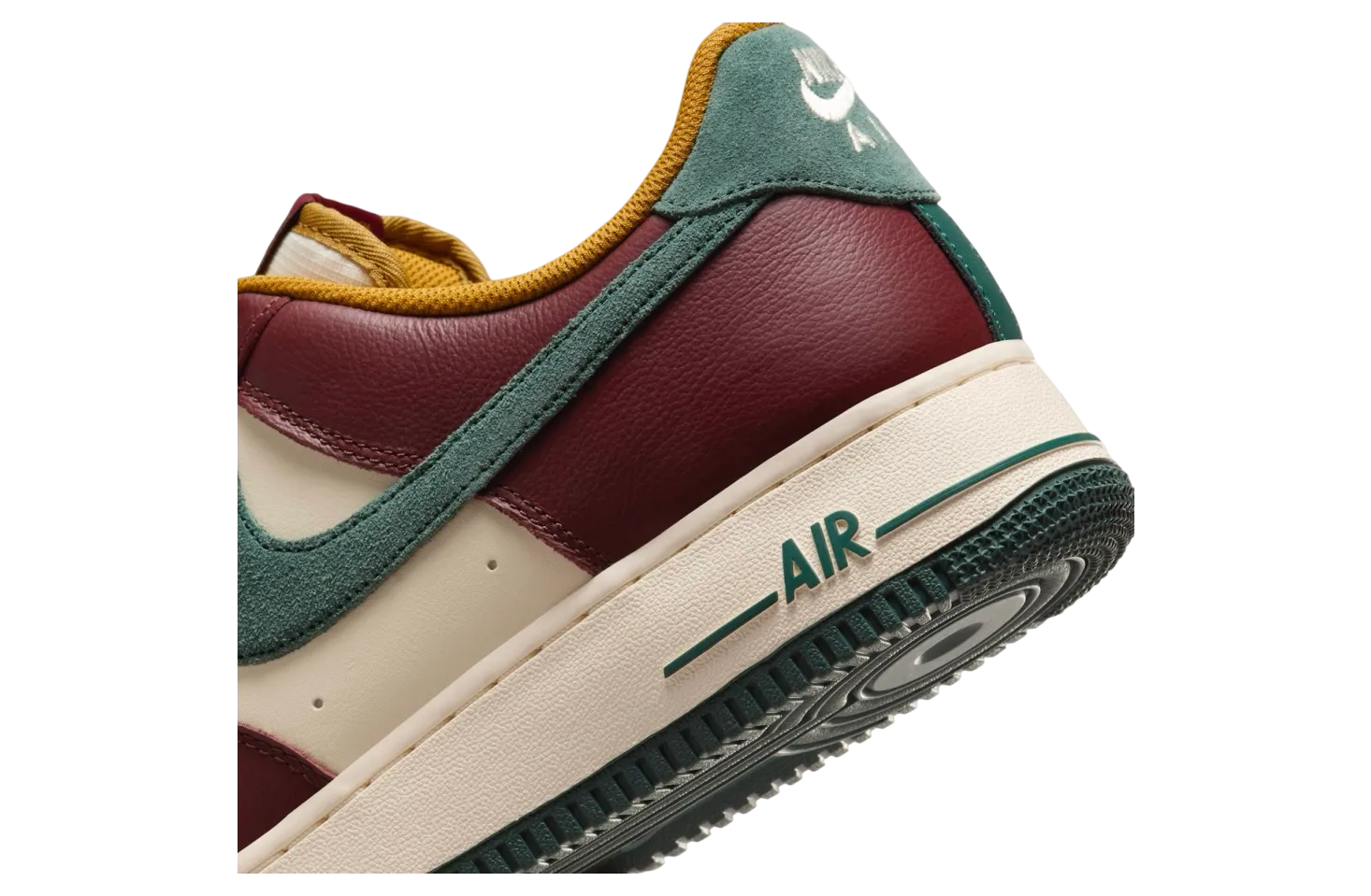 nike air force 1 low dark team red vintage green 6