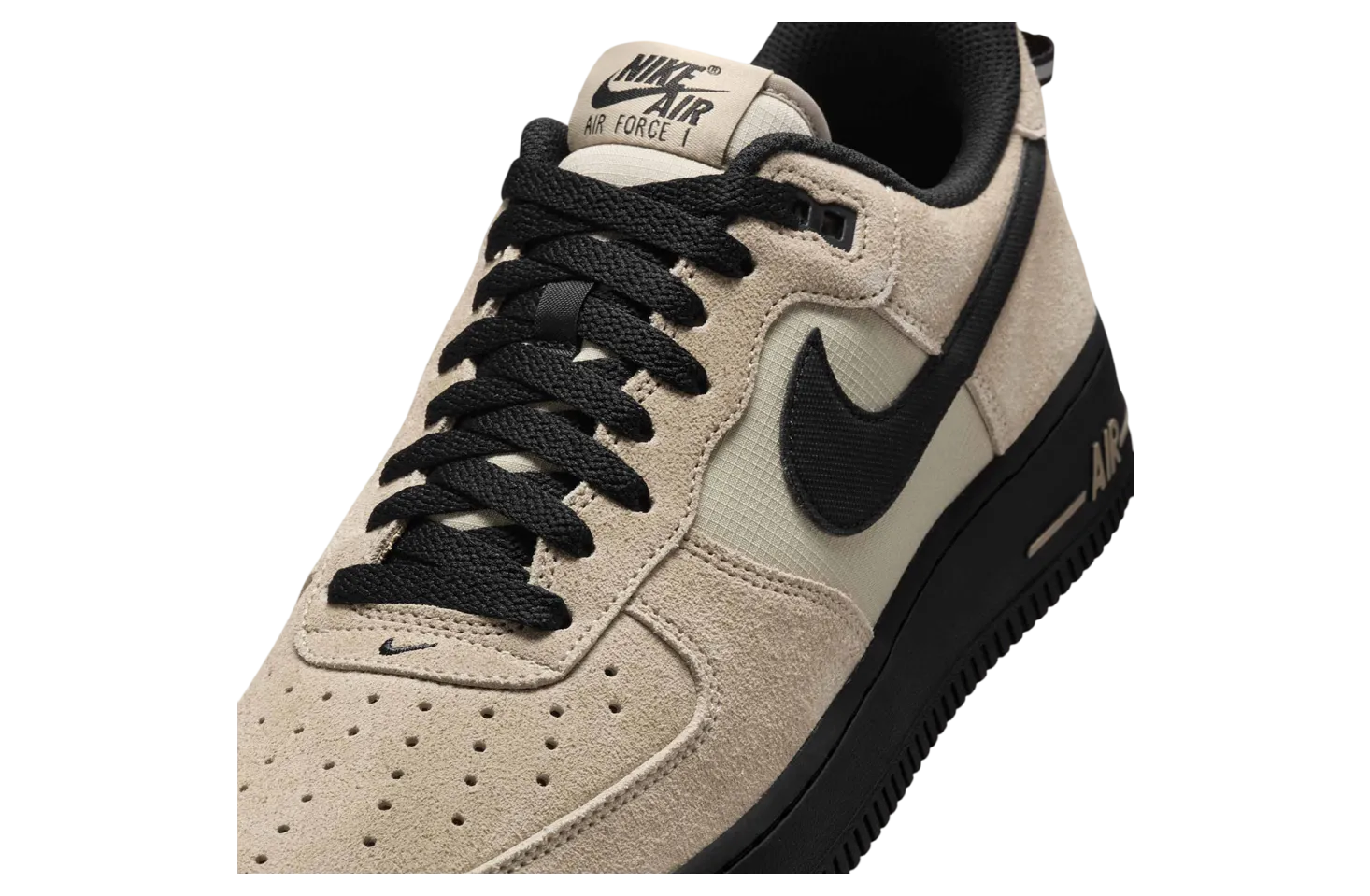 nike air force 1 low desert khaki black 4