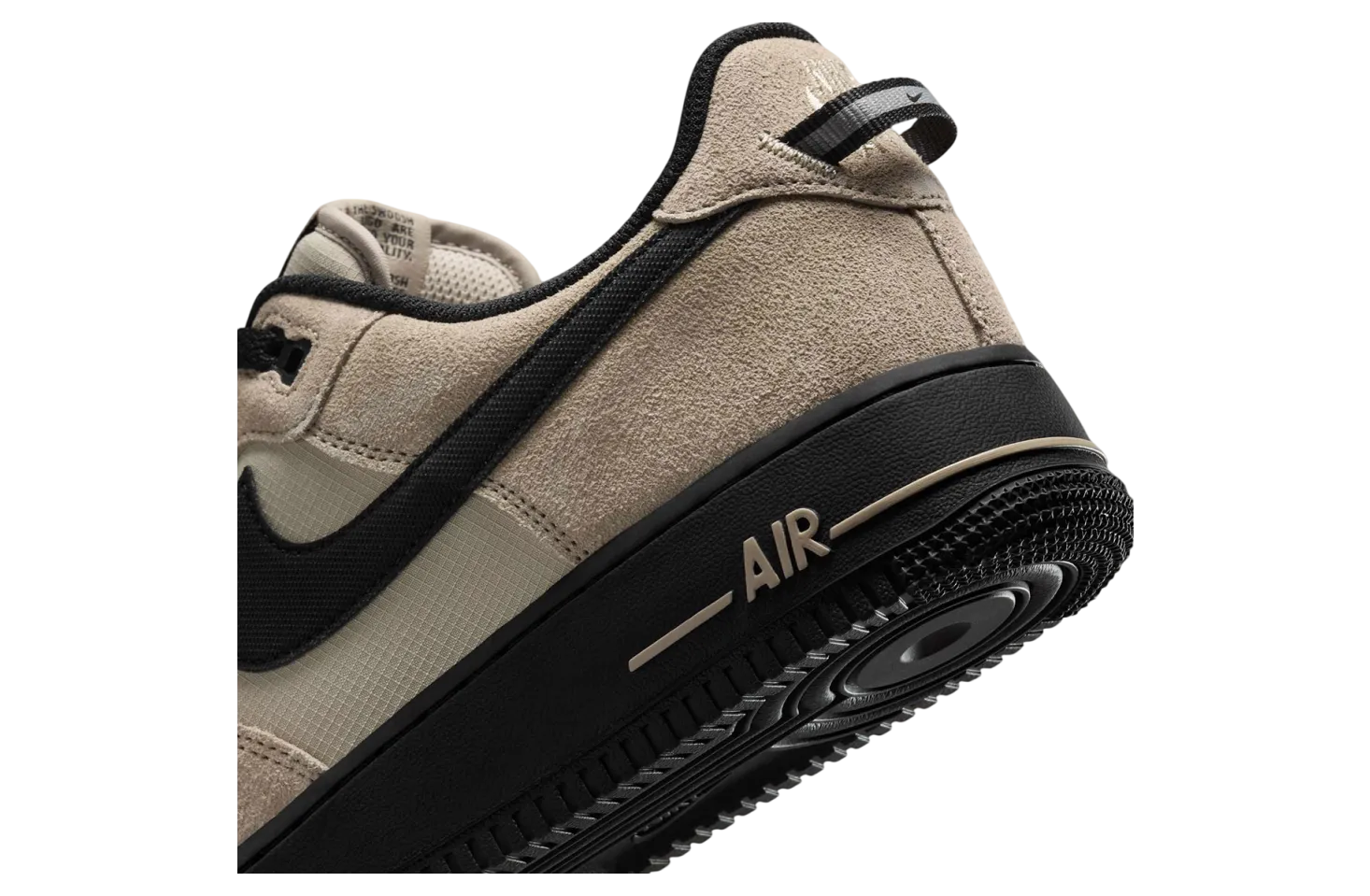 nike air force 1 low desert khaki black 5