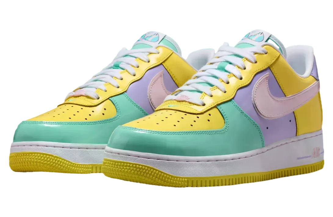 nike air force 1 low easter yellow pulse hydrangeas 0