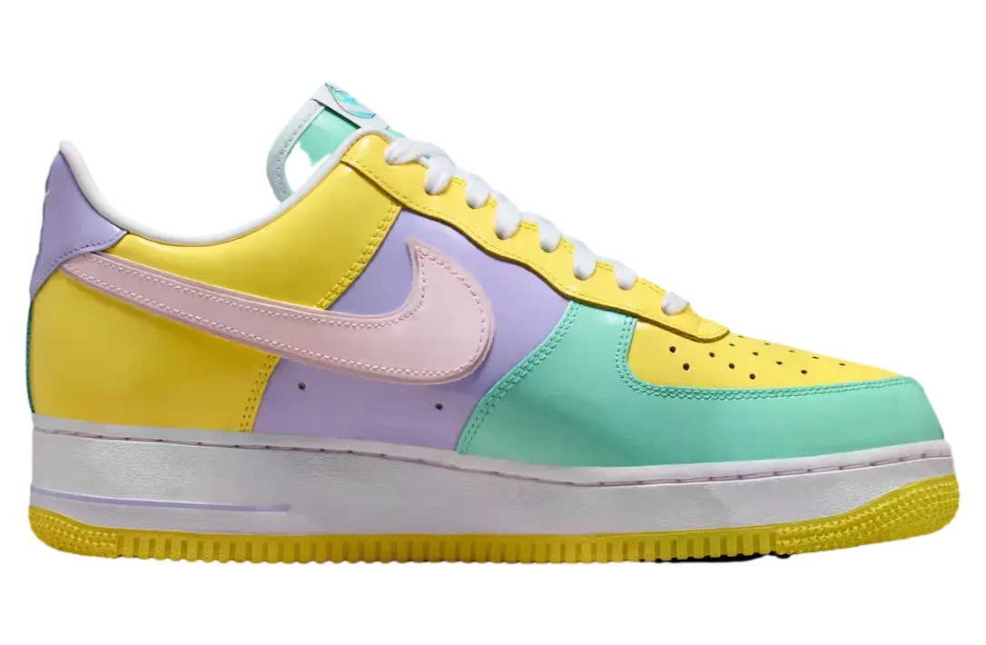 nike air force 1 low easter yellow pulse hydrangeas 1