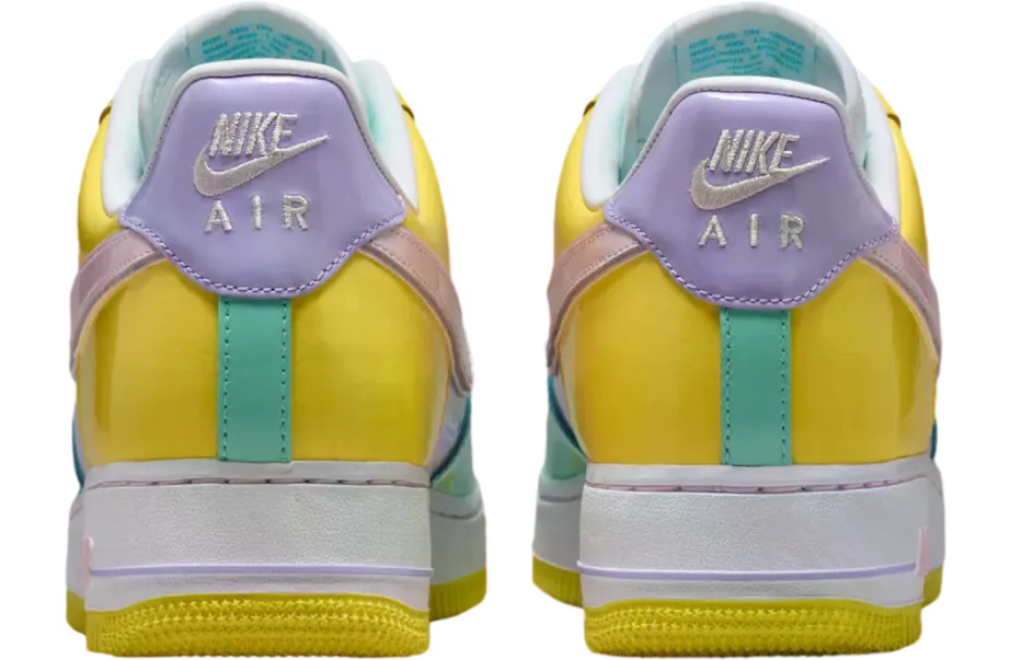 nike air force 1 low easter yellow pulse hydrangeas 3