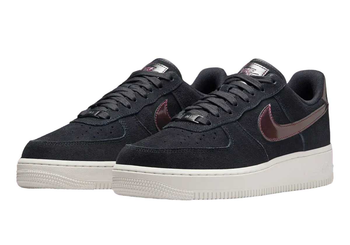 nike air force 1 low eggplant swoosh 0