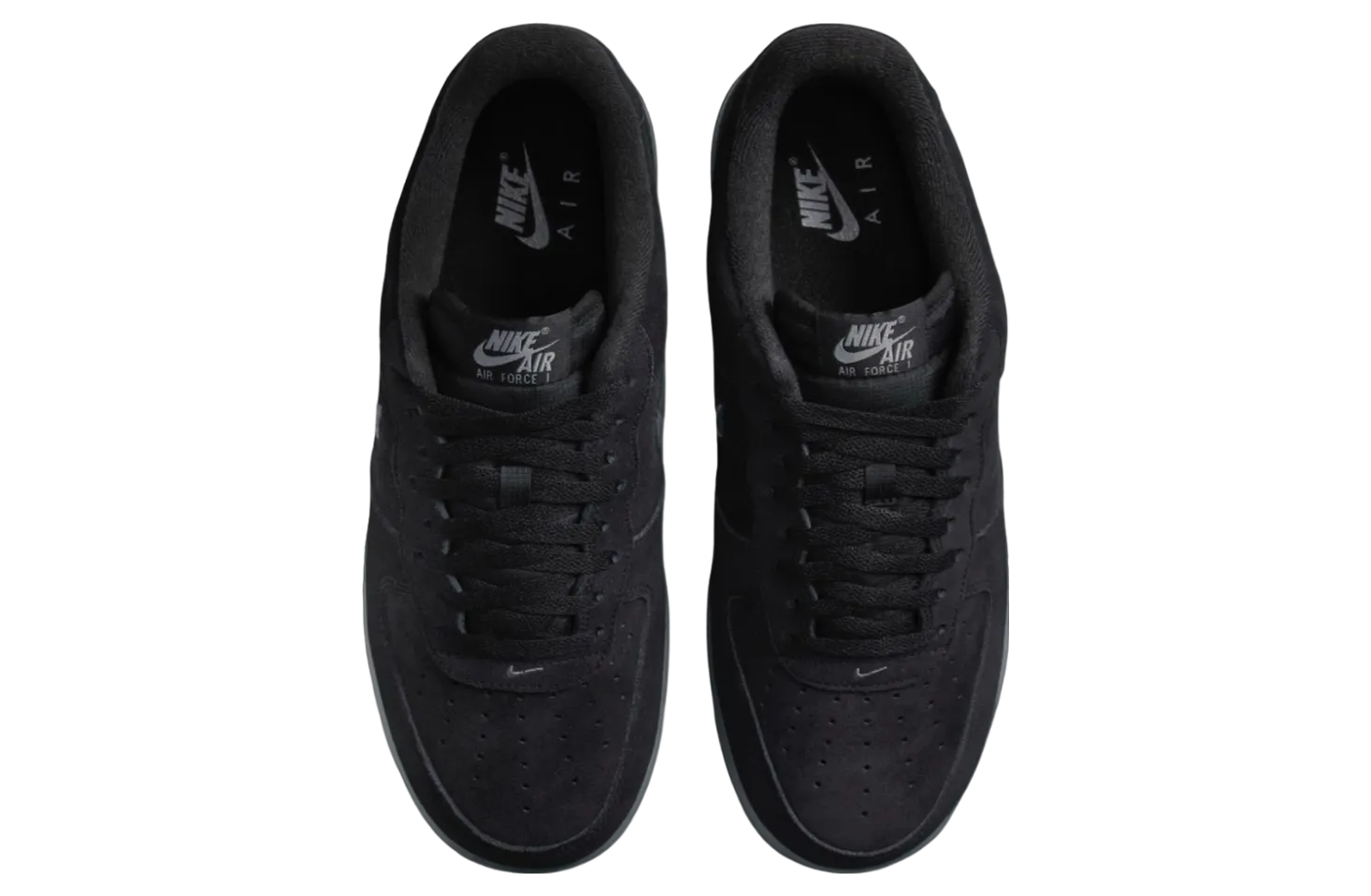 nike air force 1 low jewel black suede 2