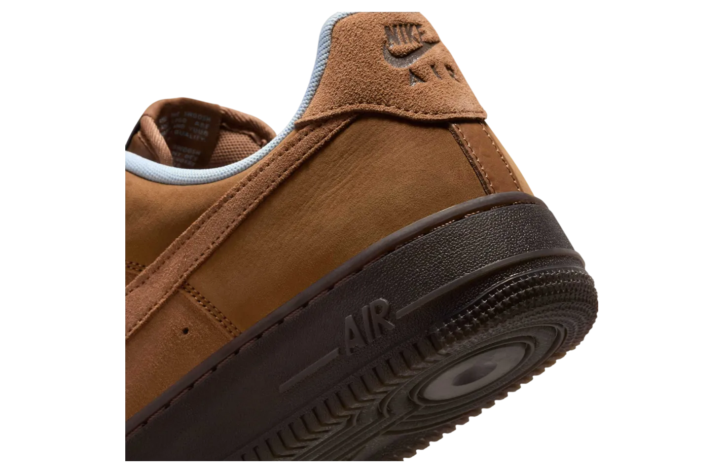 nike air force 1 low light british tan blue 5