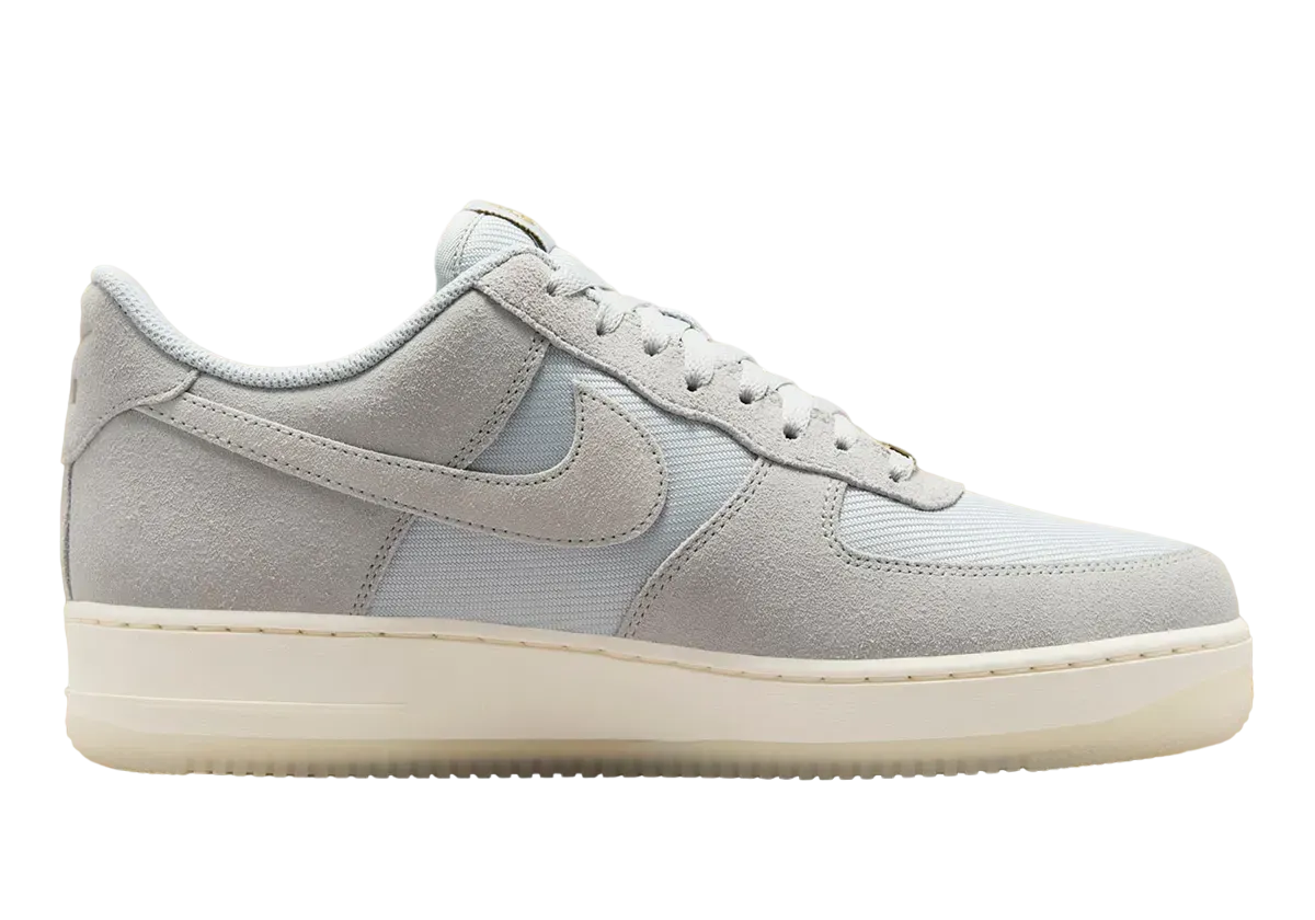 nike air force 1 low light grey sail 1