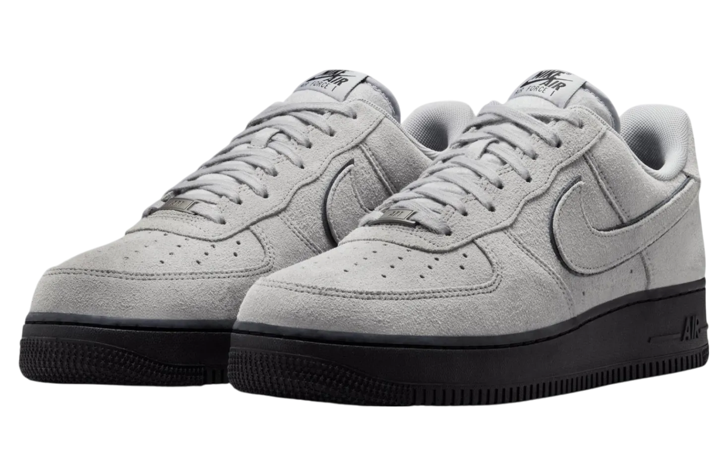 nike air force 1 low light smoke grey black 0